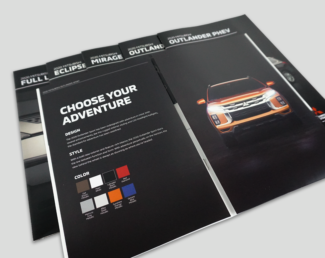 ES 2020 Mitsubishi Brochure Design